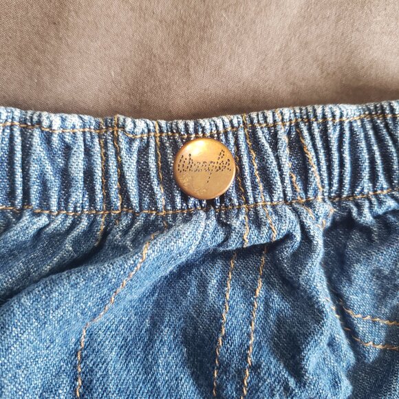 Wrangler Jeans Diaper Cover Denim Country Elastic Waistband Leg Openings - Picture 4 of 4